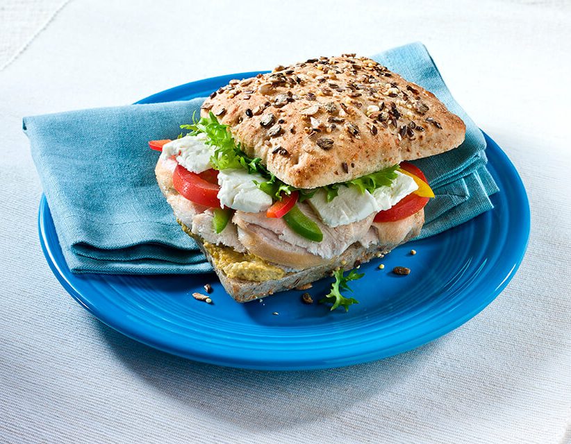 Greek Style Chicken Sandwich Johnston Mooney O Brien